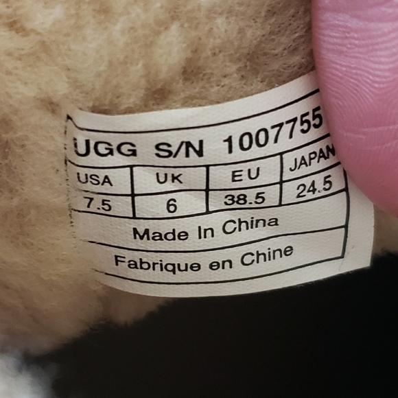 UGG Garnet Sherling Toggle Bootie in Chestnut Tan - Picture 7 of 10